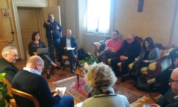 incontro sinodale del Vescovo con i giornalisti (1 aprile 2023)