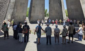 Museo e Memoriale del Genocidio armeno a Yerevan (Armenia)