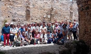 Foto di gruppo al Monastero di Bellapais